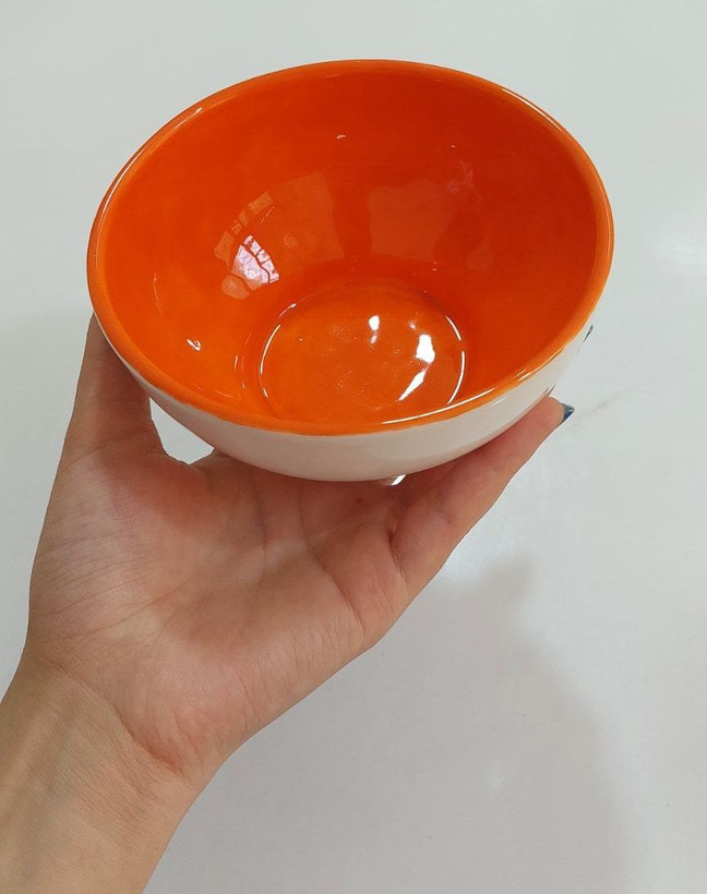 کاسه های رنگی سرامیکی دستساز